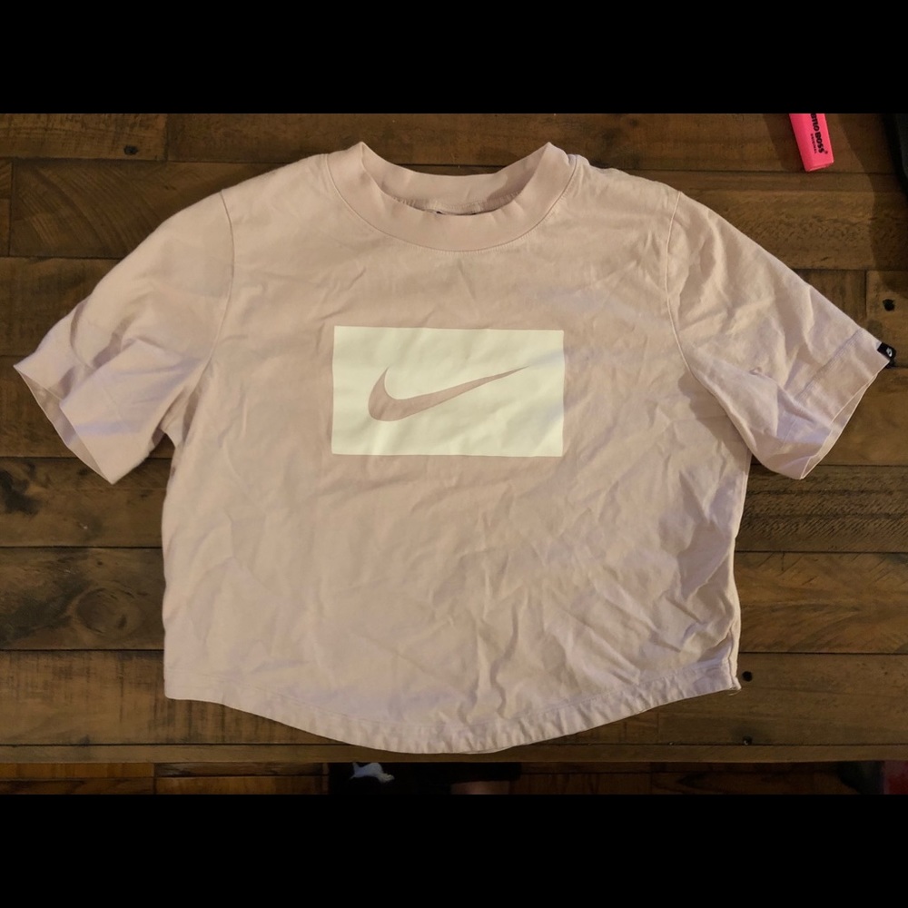 Blush Nike Crop Top